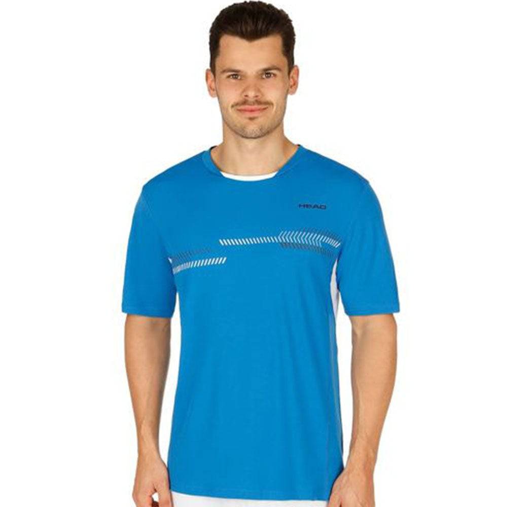 Head Club Technical T-Shirt - Blue - Valetica Sports