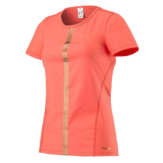 Head Performance T-Shirt -Coral - Valetica Sports
