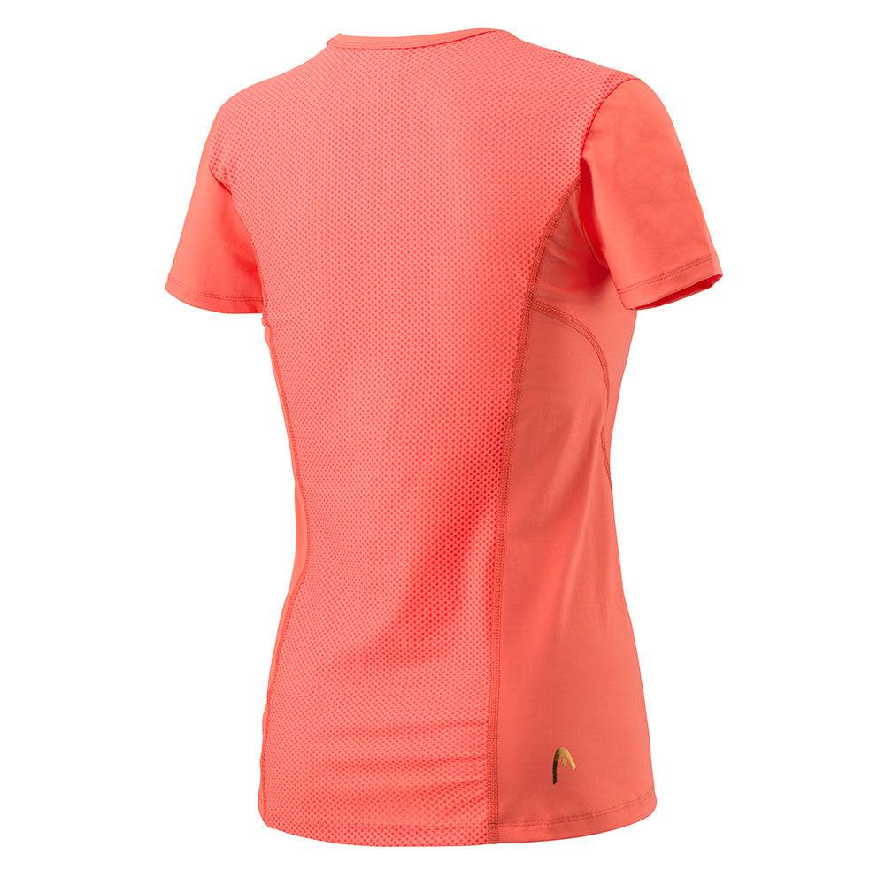 Head Performance T-Shirt -Coral - Valetica Sports