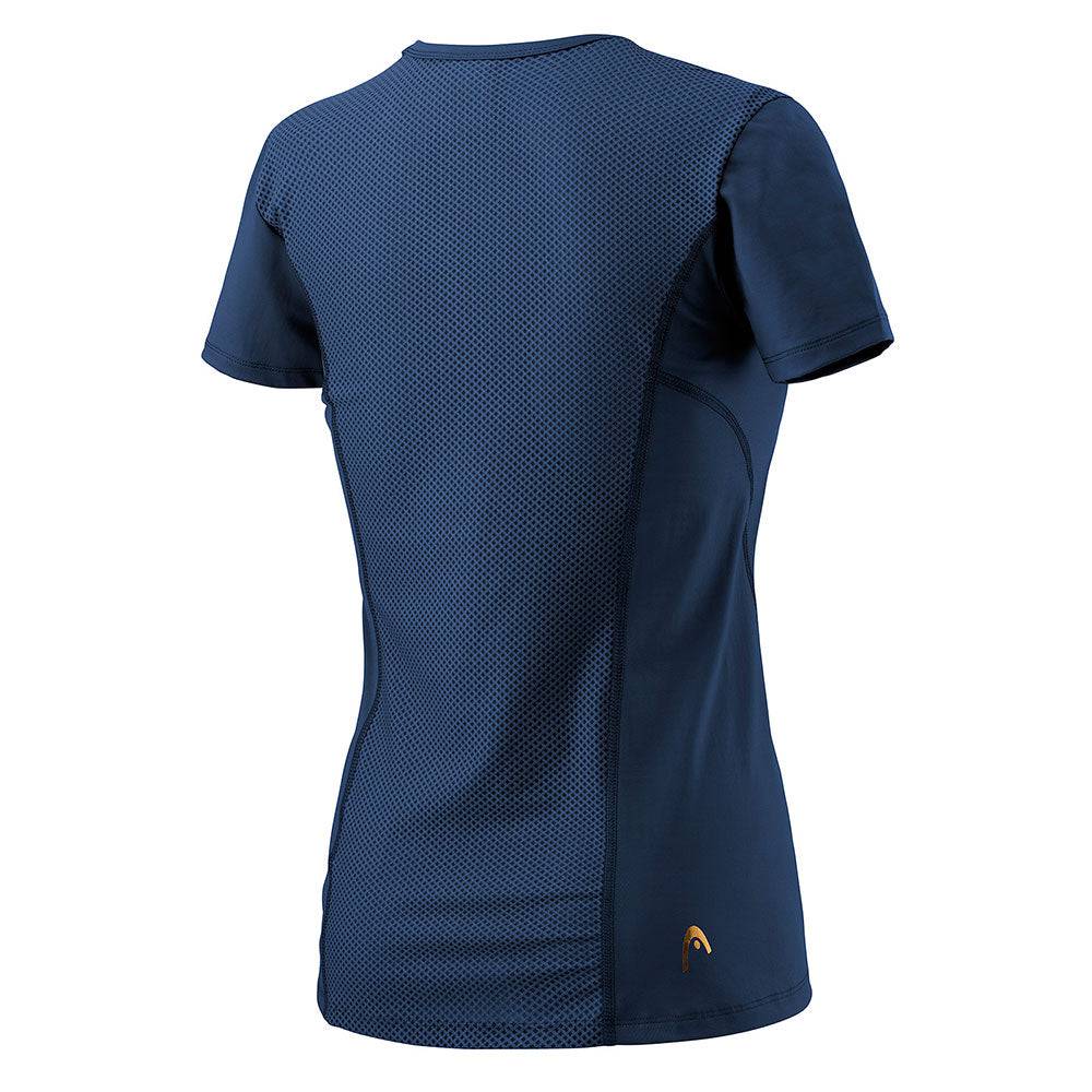 Head Performance T-Shirt-Navy - Valetica Sports