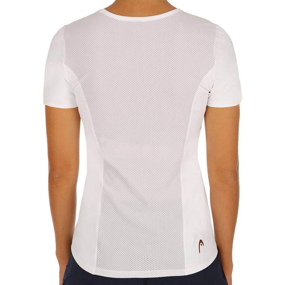 Head Performance T-Shirt-White - Valetica Sports