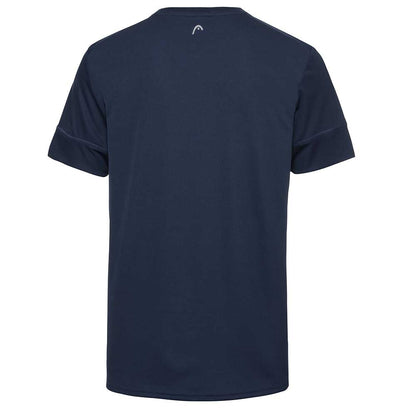 Head Racquet T-Shirt-Dark Blue & Red - Valetica Sports