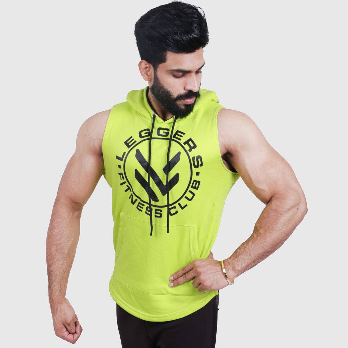 Leggers Sleeveless Hoodie - Valetica Sports