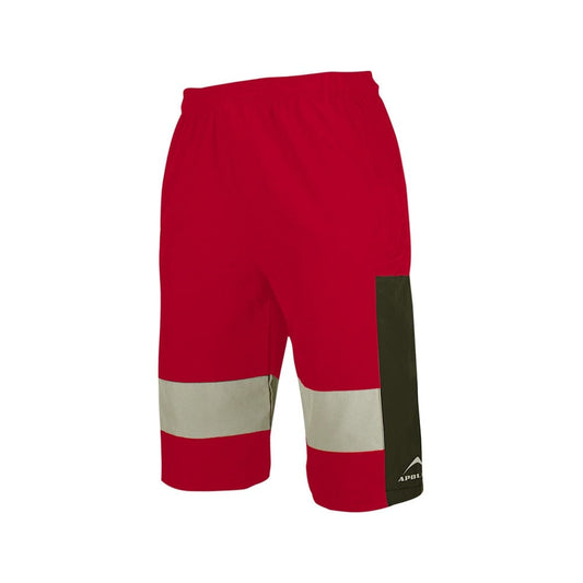 Men Micro Twill Bermuda Shorts -red - Valetica Sports