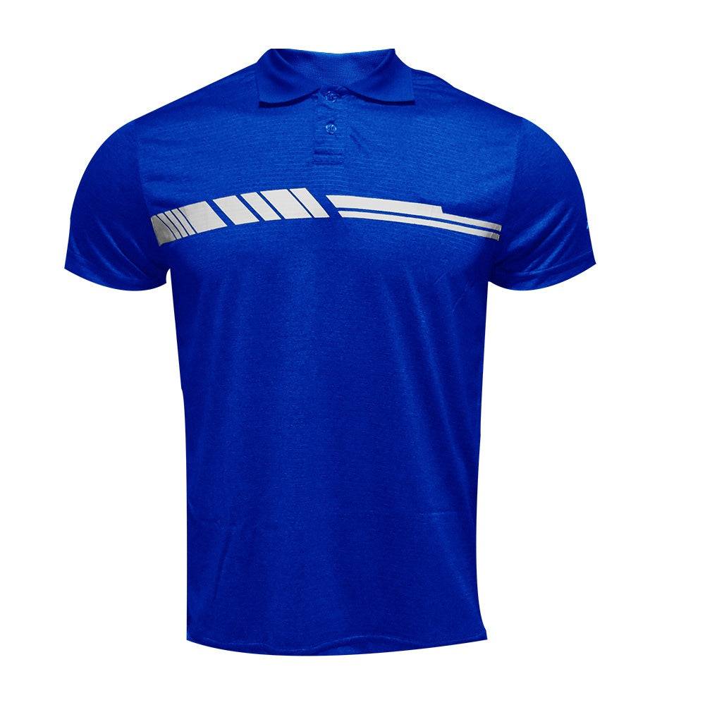 Men Millange Polyester Polo Shirt -blue - Valetica Sports