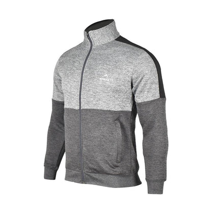 Mens Polyester Fleece Upper Jacket Winter – Dark Gray - Valetica Sports