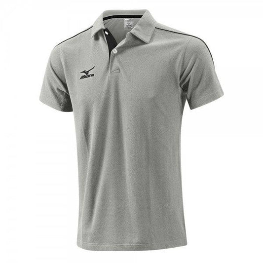 Mizuno 401 Polo Shirt - Grey - Valetica Sports
