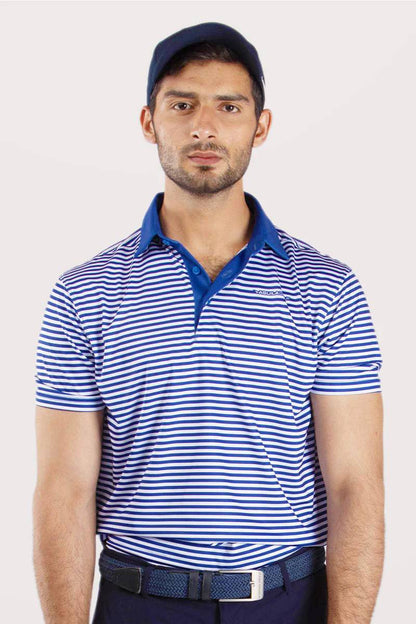 Moderno Eagle Eye Royal Golf Polo Shirt