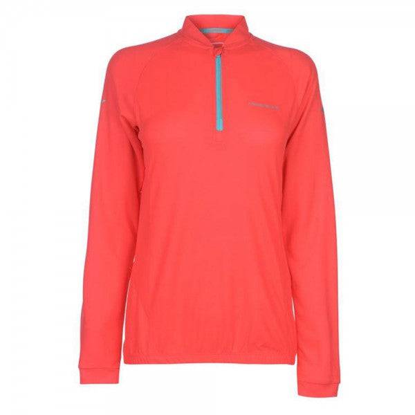 Muddyfox Long Sleeve Cycling Jersey - Coral - Valetica Sports