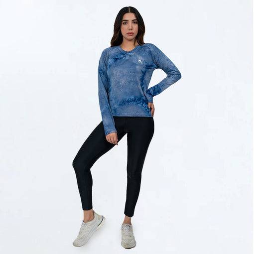 Muse Tie-Dye Sweatshirt - Blue - Valetica Sports