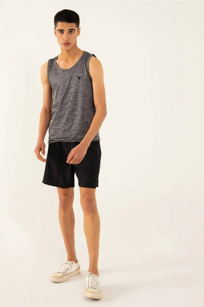 Nylon Grey Men's Singlet