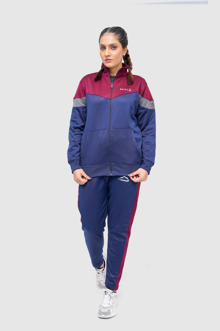 Passion Wine Winter Track Suit - Valetica Sports