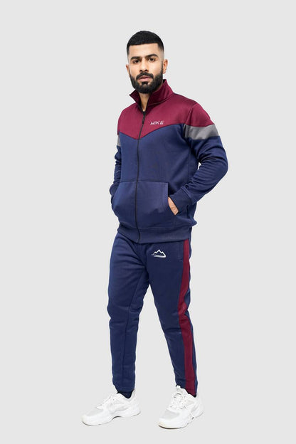 Passion Wine Winter Track Suit - Valetica Sports