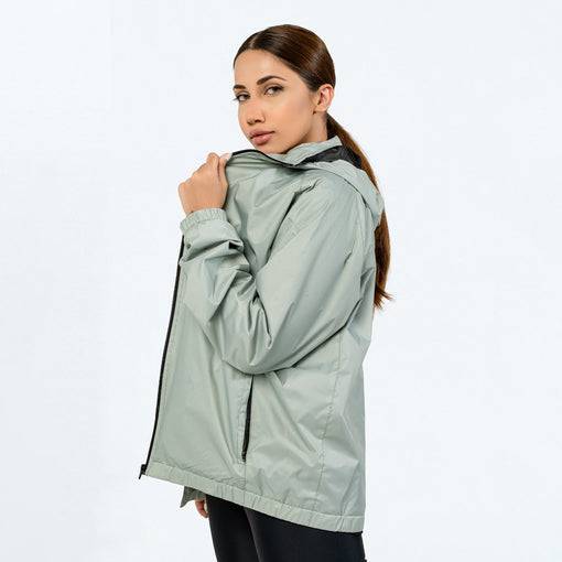 Revolve Windbreaker - Grey - Valetica Sports