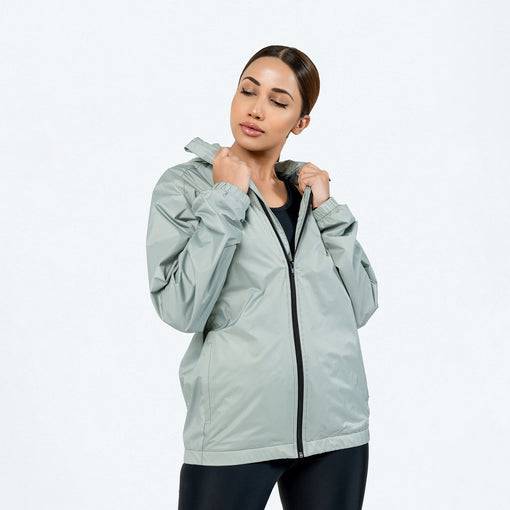 Revolve Windbreaker - Grey - Valetica Sports