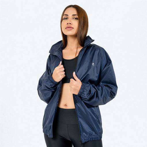 Revolve Windbreaker - Navy - Valetica Sports