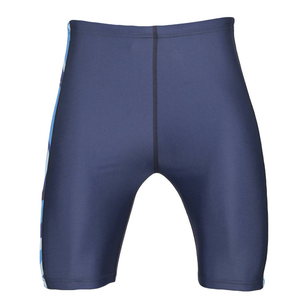 Swimming Jammer Short Mens Skinfit Navy/Blue - Valetica Sports