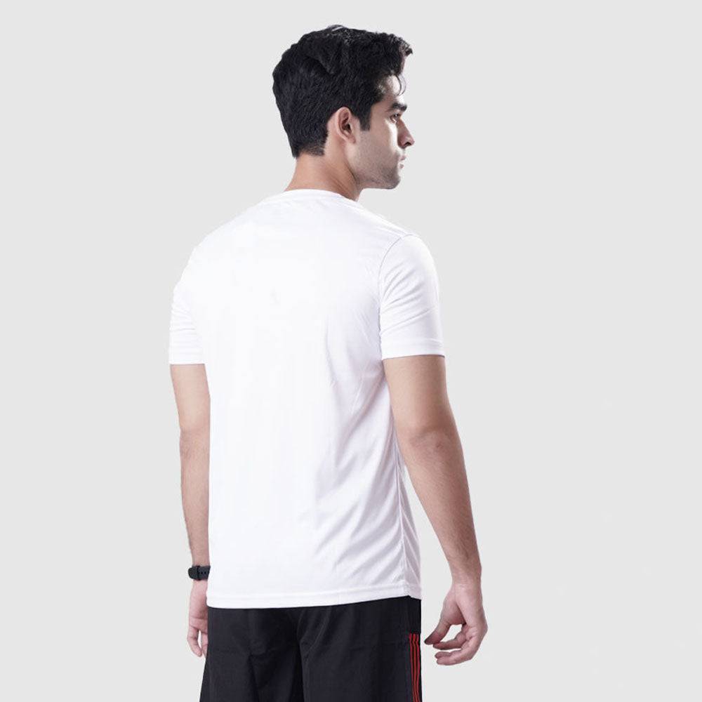 T Shirt Mens Interlock – White - Valetica Sports