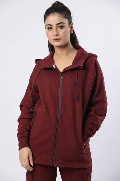 Trendy Hoodie Straight Bottom - Valetica Sports