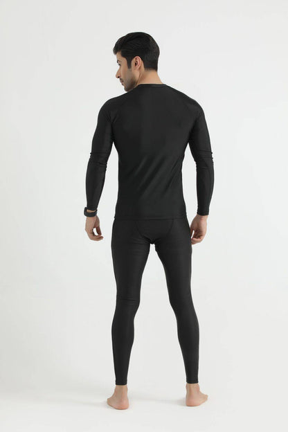 Tragic Men's Compression Tights Black - Valetica Sports