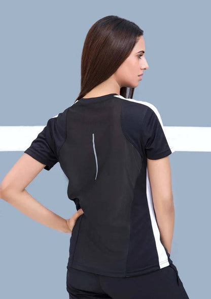 Training Top With Warp Knitted Back - Valetica Sports