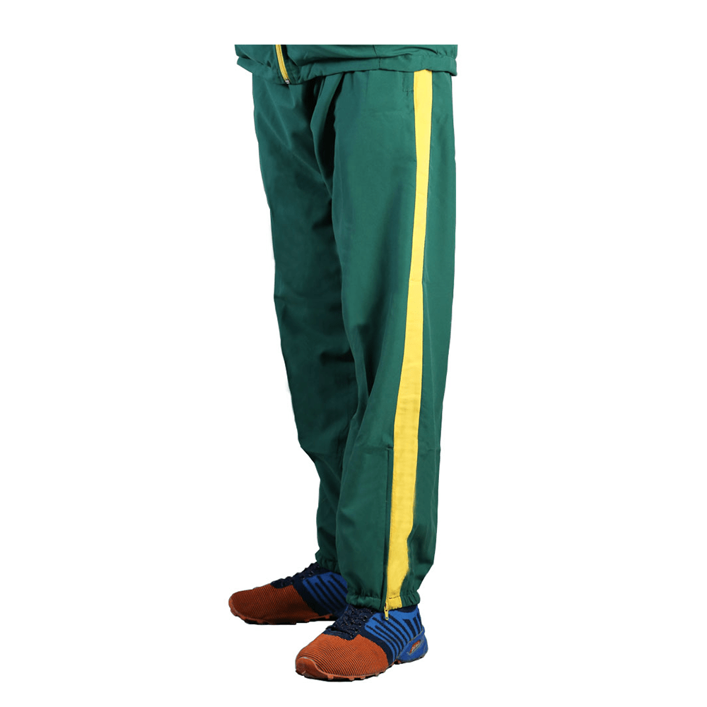 TSS Men's Tracksuit - Green & Yellow - Valetica Sports