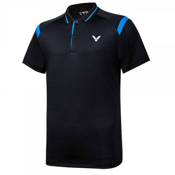 Victor S-10010C Polo-Black - Valetica Sports