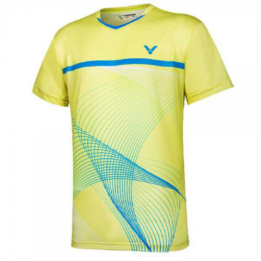 Victor T-10016E T-Shirt-Yellow - Valetica Sports