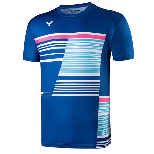 Victor T-15000TDB T-Shirt-Blue - Valetica Sports