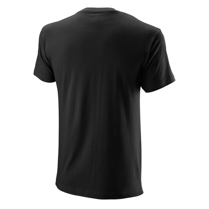 Wilson Script Cotton T-Shirt-Black - Valetica Sports