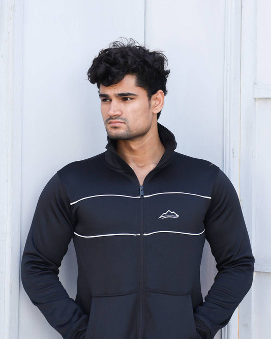 Winter Track Suit - Black Center Panel - Valetica Sports