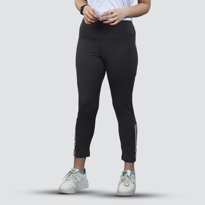 Women’s Workout Athletic Leggings - Grey - Valetica Sports