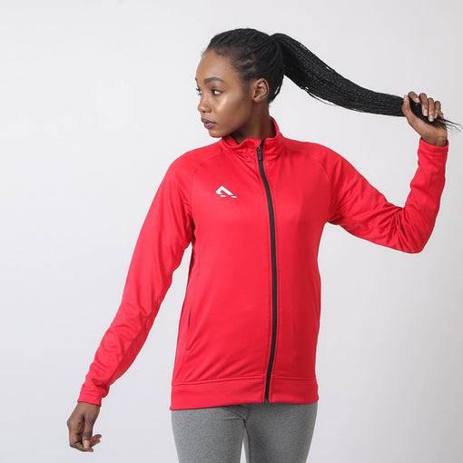 Zip Jacket (Red) - Valetica Sports